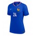 France Ibrahima Konate #24 Replica Home Shirt Ladies Euro 2024 Short Sleeve